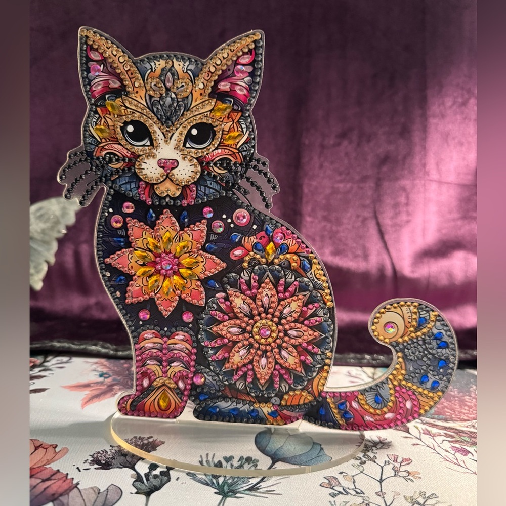 Colorful Cat Diamond Painting